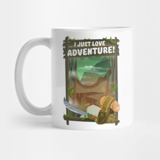 I Just Love Adventure! Mug